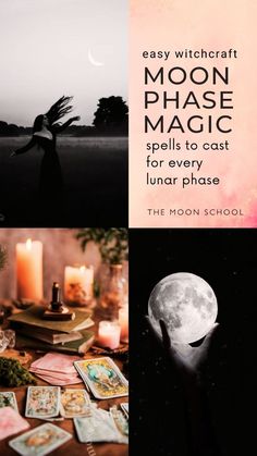 the moon phase magic spells to cast for every lunar phase