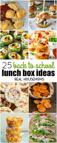 25 back to school lunch box ideas that are great for the kids and adults alike