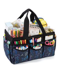 PRICES MAY VARY. 300D durable polyester Imported ◾MULTI-PURPOSE - Wide open design with multiple Pockets around this canvas art craft caddy allows it suitable for scrapbook storage,Art &Craft,sewing tools,teaching staff,office supplies,make-up,etc.Moreover,An additional solid PP board in the bottom makes the craft storage bag good in shape and stable in structure. ◾PREMIUM AND STYLISH - More the 600D polyester fabric you're familiar with has been designed into four fashional colors,and we'll kee Cleaning Supply Caddy, Craft Caddy, Cleaning Supplies Caddy, Art Organizer, Art Caddy, Functional Crafts, Craft Organizer, Artist Bag, Art Supplies Bag