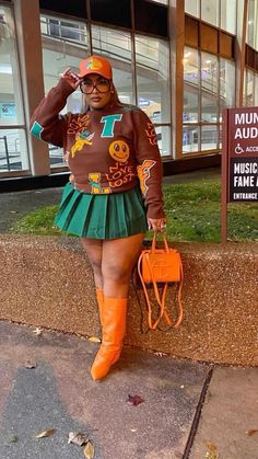 On they necks 🧡��🧡 • follow for more outfit ideas 💡 🤭 • elishaamichele 🐻🫧 Plus Size Birthday Outfit, Plus Size Birthday Outfits, Concert Outfit Plus Size, End Of Fall, Plus Size Baddie, Silvester Outfit, Style For Spring, Plus Size Baddie Outfits, Setting The Table