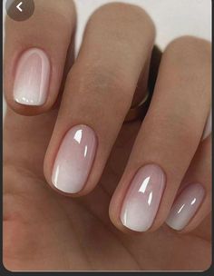 Ombre Gel Nails, Bridal Manicure, Ombre Acrylic, Ombre Nail Art Designs, Pedi Ideas, Ombre Nail, French Acrylic Nails, Ombre Nail Designs, Nail Art Ombre