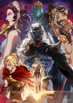 an image of some characters from the video game street fighter