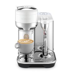 Nespresso Vertuo Creatista by Breville, Sea Salt #BVE850SST1BNA1 Coffee And Milk, Nespresso Vertuo, Pod Coffee Machine, Capsule Coffee Machine, Nespresso Machine, Double Espresso, Coffee And Espresso Maker, Creative Coffee, Coffee Sizes