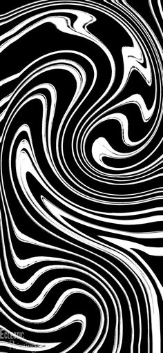 an abstract black and white background with wavy lines