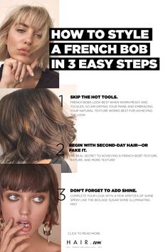 French Bob Haircut, French Haircut, Cute Bob Haircuts, Stacked Bob, French Bob, Second Day Hairstyles, Modern Haircuts, Bob Haircut With Bangs