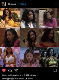 90’s Hairstyles, 2000s Aesthetic, 90s Hairstyles, 90s Aesthetic, Black Power, Black Excellence, Something Different