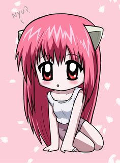 Anime Group, Cute Chibi, I Did It, Kawaii Girl, Wallpaper Iphone Cute, Anime Figures, Pink Hair