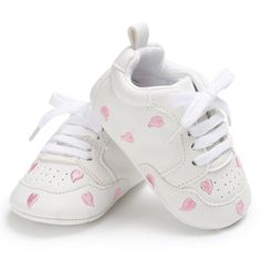 Baby Toddler Boys Girls Shoes - Little Bambini Boutique White Non-slip Booties With Round Toe, Cute White Closed Toe Sneakers, White High-top Booties With Soft Sole, White Lace-up Booties With Soft Sole, Cute White Spring Booties, Cute White Low-top Booties, Cute White Booties With Soft Sole, Non-slip White Booties For Babies, Stars Shoes