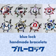 Introducing our exclusive handmade beaded Blue Lock bracelets, designed for fans of the intense soccer series! Each bracelet features intricate beadwork and includes a 5cm extender chain for adjustable comfort. With a total length of 21cm (16cm bracelet + 5cm extender), these bracelets are perfect for any wrist size. Celebrate your favorite Blue Lock players with our unique designs: Yoichi Isagi: Represent the determined and tactical forward aiming for the top. Rin Itoshi: Show your support for Blue Lock Merch, Isagi Bachira, Nagi Reo, Itoshi Sae, Yoichi Isagi, Michael Kaiser, Rin Itoshi, Jewelry Board, Anime Accessories