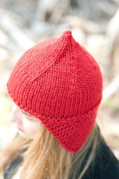 kelpie cap – Quince & Co. Beanie Hat Pattern, Pixie Hat, Pattern Store, Online Pattern, Circular Needles, Weaving Patterns, Stockinette Stitch, Garter Stitch, Knitting Crochet