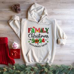 Family Christmas 2024 Making Memories Together Hoodie, Custom Family Christmas Hoodie,Making Memories Christmas Family Hoodie HOW TO ORDER 1-) Please, check and review all photos 2-) Choose your item size and color. If you would like to order a color that is not available in the options, please contact us. 3-) Click add to cart. You can go back to add more product 4-)Click "Proceed to check out" 5-)When you check out, you can add a note to seller for any request PRODUCT FEATURE It's a 50% Cotton Family Hoodie, Christmas Hoodie, Product Feature, Christmas Hoodies, Christmas Family, Christmas 2024, Making Memories, Look Plus, Fabric Softener