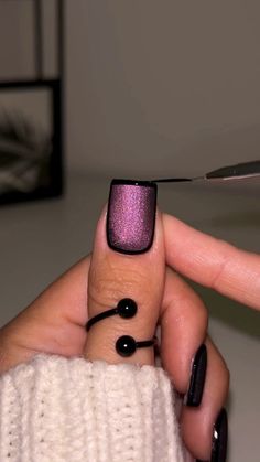 Indigo Nails UK Official | 💅 Inspiration for today: Amethystia 💜 Mr. Black 🩶 Super Matte 😍 Hot or not? 🔥 #indigonailsuk #cateyecollection #cateyeindigo #cateye… | Instagram Cat Eye Gel Polish, Indigo Nails, January 11, Matte Nails, Trendy Nails, For Today, Nails Inspiration, Nails, On Instagram