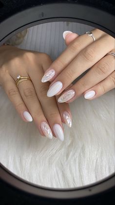 Weddig Nails, Nails Yellow, Minimal Nails, Blush Nails, Classy Acrylic Nails, Soft Nails, Neutral Nails, Dream Nails