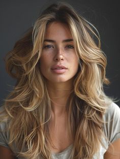 Layered Haircuts for Long Hair: Your Complete Guide to Revamping Your Tresses - Style US Volumizing Haircuts, Layered Haircut Ideas, Long Layered Haircut, Short Curly Haircuts, Strawberry Blonde Hair