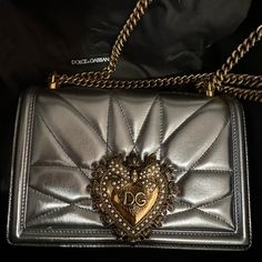 It Excellent Condition Dolce And Gabbana Handbags, Limited Time, Dolce And Gabbana, Bag Lady, Handbags, Grey, Color