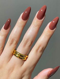 #nailpaint #nailart #nails #nailpolish #makeup #beauty #manicure #nailsofinstagram #lipstick #nail #eyeshadow #u #nailartist #skincare #nailsart #foundation #pedicure #cosmetics #fashion #love #haircare #highlighter #nailextensions #compact #nailpainting #like #kajal #primer #glitter #nailstagram Brown Nail, Brown Nails Design, Nail Color Trends, Spring Nail Colors, Brown Nails, Autumn Nails, Fall Nail Designs, Nail Kit, Nude Nails