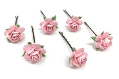 PRICES MAY VARY. Beautiful handcrafted artificial rose flowers. Great choice for a bride or for any special occasion. Perfect for tucking into an up-do or placing into a braid or for bridesmaids or flower girls. Package includes 6pcs. Comfortable to wear and easy to attach to your hairs Handmade in USA with high quality materials. These hair flower clips are made with delicate handcrafted mulberry paper rose attached to a bronze bobby pins Best gift choice for bridesmaid, flower girl, friends, a Rose Clips, Bridal Hair Clips, Hair Clips Flower, Flower Hair Pins Wedding, Flower Girl Headpiece, Rose Hair Clip, Flower Hair Pins, Mulberry Paper, Bridal Hair Clip