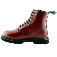 Grinders Real Leather Air Cushion Sole Men’s Or Women's Boots Brand New Color Cherry Red (Looks Brownish To Me) Size Is Not Marked (I Din't Find) Aprox." Size 10m Us / 10.5 / 43 Eur Insole 11" Outdoor Boots With Red Sole And Round Toe, Red Work Boots With Reinforced Snip Toe, Red Boots With Vibram Sole And Plain Toe, Outdoor Red Sole Lace-up Boots, Red Steel Toe Work Boots With Round Toe, Red Boots With Reinforced Heel And Plain Toe, Red Work Boots With Reinforced Round Toe, Red Work Boots With Leather Sole And Round Toe, Red Plain Toe Boots With Reinforced Heel