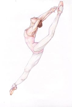 Dancer Tattoo, Dancer Drawing, Ballet Drawings, Ballerina Drawing, Ballet Painting, Art Ballet, Dancing Art, Dancing Drawings, Ballerina Art