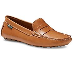 Hit the road in comfortable style when you slip on the Patricia driving moccasin, with a rich leather upper and an insole that keeps feet happy mile after mile. From Eastland. Driving Moccasins, Comfortable Style, Hit The Road, Penny Loafer, Driving Shoes, Penny Loafers, Comfortable Fashion, Loafers Men, Moccasins