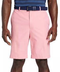 Walter Hagen Men's Performance 11 Golf Shorts Fitted Golf Shorts For Spring, Spring Golf Bottoms With Built-in Shorts, Moisture-wicking Golf Shorts, Stretch Golf Shorts, Athleisure Golf Shorts With Moisture-wicking, Athleisure Moisture-wicking Golf Shorts, Moisture-wicking Athleisure Shorts For Golf, Stretch Golf Bottoms Short Length, Sporty Cotton Golf Shorts