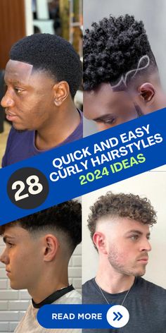 Get inspired with quick and easy curly hairstyles that can be done in minutes. Perfect for managing and styling curly hair on the go. #CurlyHairstyles #QuickHair #EasyCurls #CurlyHairSolutions Curly Fringe, Curly Mohawk, Curly Undercut