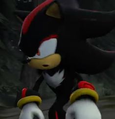 an animated image of a sonic the hedge character