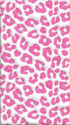 pink and white animal print background