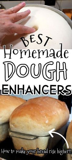 homemade doughnuts with the words best homemade doughnut enhancers