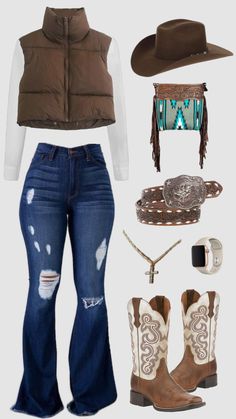 Country Girl Style Outfits, Neat Casual Outfits, Cowgirl Style Outfits, Outfits For Mexico, Southern Outfits, Cute Nike Outfits, Country Style Outfits, Western Wear Outfits, Cute Country Outfits