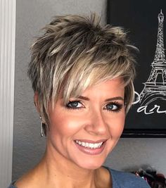 Pixie Cut With Highlights, Pixie Cut Wigs, Cosplay Hair, Curly Hair Wig