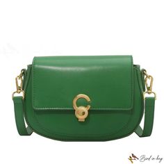 Bird in Bag - Simple saddle bag bag female new fashion shoulder bag popular crossbody bag Chic Green Saddle Shoulder Bag, Chic Green Shoulder Saddle Bag, Green Shoulder Saddle Bag, Trendy Saddle Satchel Bag With Mobile Phone Holder, Trendy Saddle Shoulder Bag With Mobile Phone Bag, Street Trends, Saddle Bag, Bird In Bag, Bag Bag