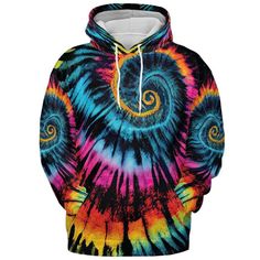 Each hoodie is 100% Premium Quality Poly-Fleece Fabric and hand-finished to ensure your hoodie graphic is aligned, complete, and totally brilliant. The fabric feels soft and comfortable on your skin, superior to other slippery nylon and synthetic insulated jackets. This cozy hoodie will definitely keep you warm on cold nights and add more points to your originality. COMFORT & STYLE 100% High-Grade Polyester Knit Fabric with a brushed fleece inside makes this hoodie ideal for casual days around town. Pull-on closure with drawstring makes it easy to adjust and protects you from the outside weather. VIVID & ORIGINAL 360 DESIGN High-definition sublimation printing technique covers the entire front, back, hood, sleeves - everything! Each fabric panel of the hoodie is printed with the graphics b Multicolor Drawstring Hooded Sweatshirt, Multicolor Fleece Sweatshirt With Drawstring Hood, Multicolor Fleece Hoodie With Drawstring Hood, Multicolor Crew Neck Sweatshirt With Drawstring Hood, Multicolor Hoodie Sweatshirt With Drawstring, Cottagecore Animals, Tie Dye Painting, Hoodie Graphic, 360 Design