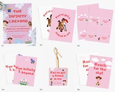 there are many cards and stickers for children to use on their birthdays or special occasions