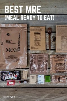 Mres Food, Diy Mre Meals, Homemade Mre, Survival Meals, Mre Meals, Meal Ready To Eat, Emergency Food Supply