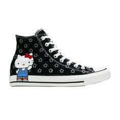 Find CONVERSE Hello Kitty X Chuck Taylor All Star High on Editorialist. Hello Kitty x Chuck Taylor All Star High 'Black' Dream Bedroom, Chuck Taylor All Star, Chuck Taylor, Mens Shoes Sneakers, Chuck Taylors, All Star, Dream Closet, Vision Board, Converse