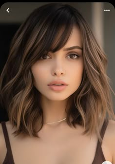 Medium Brunette Hair, Short Hairstyles For Round Faces, Best Hairstyles For Women, Thick Hair Cuts, Haircuts For Medium Length Hair, Layered Haircuts For Medium Hair, Haute Hair, Lob Hairstyle, The Best Hairstyles