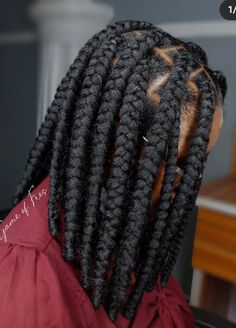 A Lot Of Braids, Braiding Patterns, Individual Braids, Big Braids, Short Box Braids, Hair Adviser, Bob Braids