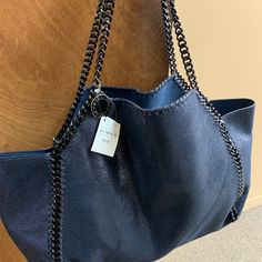 Reposhing This Item I Purchased From @Dianna60. Loved It, But Ready To Rotate For Something New. Questions? Leave A Comment Below! Stella Mccartney Bag, Bago, Leave A Comment, Stella Mccartney, Something New, Color Blue, Bag Lady, Brand New, Blue