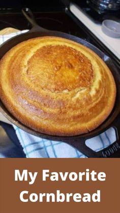 a skillet with some bread in it