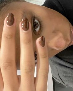 Milky Nails, Popular Nails, Brown Nails, Classy Nails, Makati, Chic Nails, Short Acrylic Nails