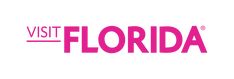 the visit florida logo on a white background