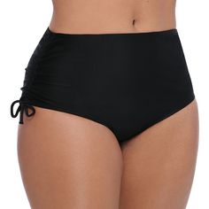 A high-waisted, ruched design makes this juniors' plus size Ninety-Nine ° swim bottoms a fun poolside choice. A high-waisted, ruched design makes this juniors' plus size Ninety-Nine ° swim bottoms a fun poolside choice. Foiled accents add a touch of shineFIT & SIZING Ruched sides with adjustable ties High rise sits above the natural waist Elastic waistband Kohl's Ninety-Nine° Juniors' Swim Size Chart Low-ImpactFABRIC & CARE Nylon, spandex Lining: polyester Hand wash Imported Size: 1X. Co Crochet High Neck, Plus Size Tips, Tummy Slimmer, Swim Suit Bottoms, Plus Size Swimwear, Swim Bottoms, Leotards, Fitness Fashion, High Rise