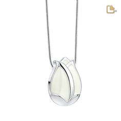 The Tulip™ Ashes Pendant in Pearl White and Polished Silver by LoveUrns® is a compassionate and nature-inspired jewelry piece that allows you to hold a cherished remembrance of your loved one close to your heart, forever preserving the profound bond you share. Drawing inspiration from the enchanting beauty of nature's blossoms, this pendant mirrors the delicate petals of a tulip with its lustrous pearl white hue, evoking a sense of natural grace and elegance. This pendant holds a precious compar Ashes Pendant, Cremation Jewelry, Nature Inspired Jewelry, Silver 925 Necklace, Inspired Jewelry, Drawing Inspiration, Nature Inspired, Pearl White, Jewelry Pieces