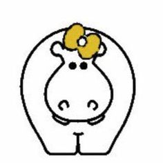 a cow with a flower on its head