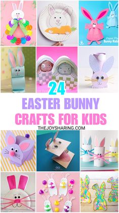 easter bunny crafts for kids to make