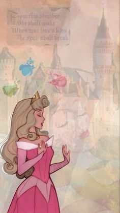 an image of a princess in pink dress