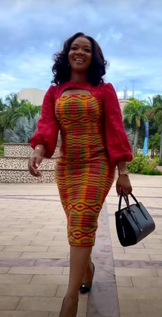 Kente Straight Dress Styles, Kente Dress Styles For Graduation, Straight Dress Styles, African Wear For Ladies, Kente Dresses, Conference Outfit, White Lace Dress Short, Lace Dress Classy, Kente Dress