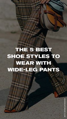 What Shoes To Wear With Flowy Pants, Which Shoes To Wear With Pants, Wide Leg Trousers With Loafers, Wide Pants Casual Outfit, Wide Leg Pants Ballet Flats, Heels For Wide Leg Pants, Shoes To Wear With Trouser Pants, Booties With Wide Leg Pants, Wide Leg Pants With Oxfords