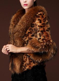 Leopard Fur Winter Coat For Women (Stunning) Fall Leopard Print Fur Coat With Faux Fur Lining, Leopard Print Faux Fur Coat With Lining, Leopard Print Outerwear With Faux Fur Trim, Fall Leopard Print Faux Fur Coat, Leopard Print Fur Coat With Faux Fur Trim, Winter Leopard Print Faux Fur Outerwear, Chic Leopard Print Winter Outerwear, Winter Leopard Print Outerwear With Faux Fur Trim, Fitted Faux Fur Outerwear In Leopard Print